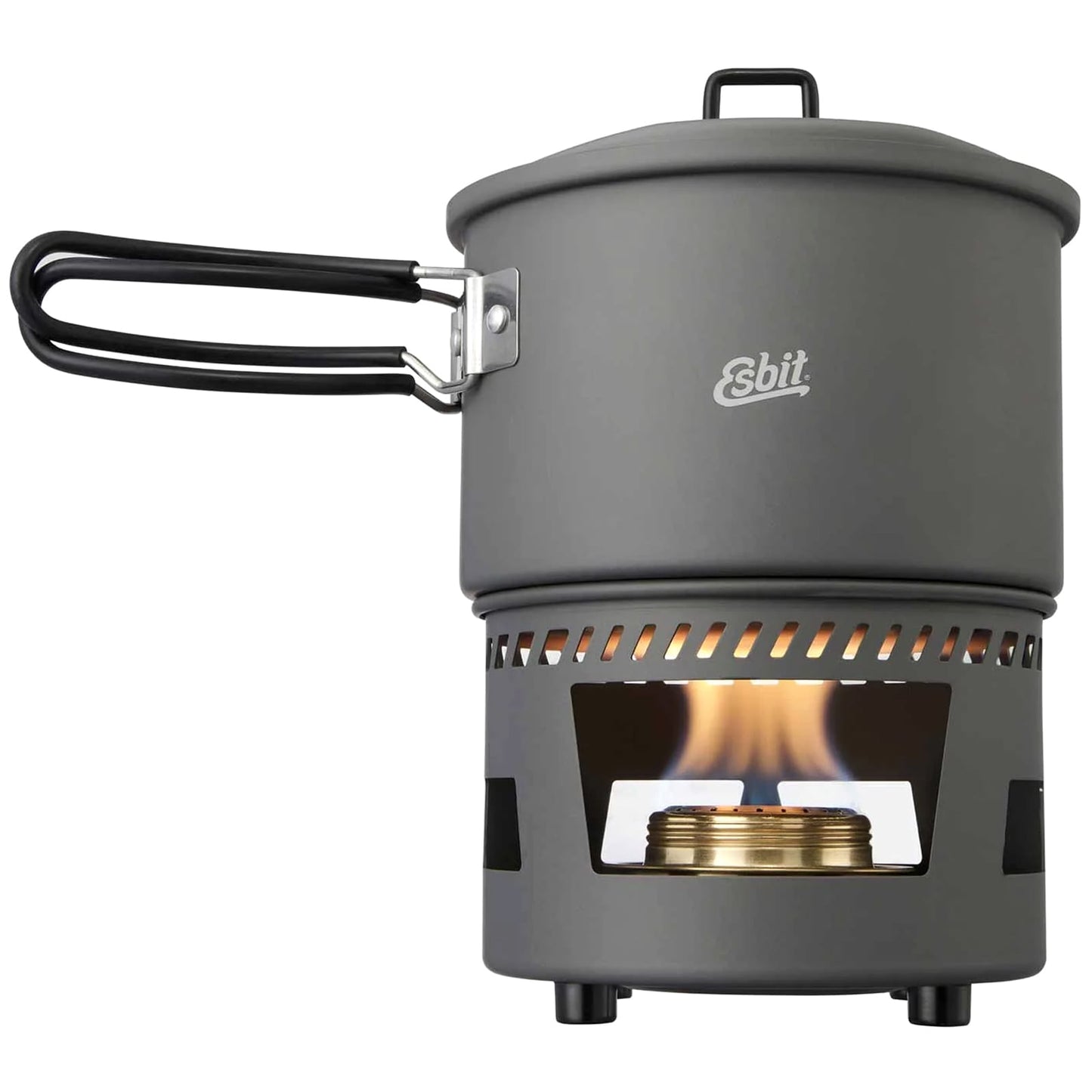 Kuchenka turystyczna Esbit Alcohol Burner Cookset Aluminium z garnkiem 1,5 l