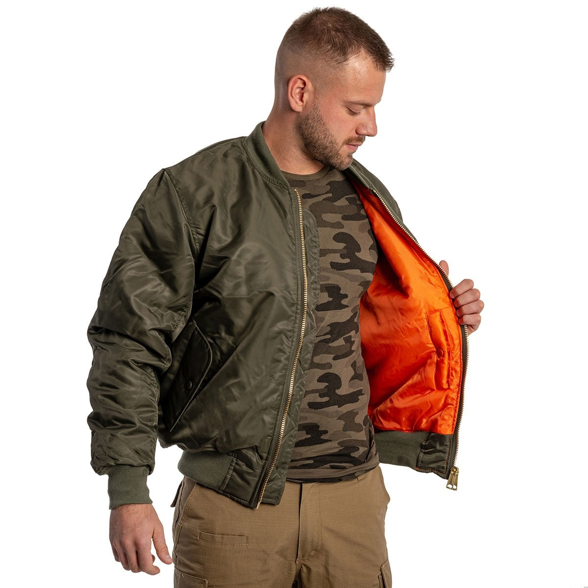 Kurtka Texar MA-1 Flyers - Olive