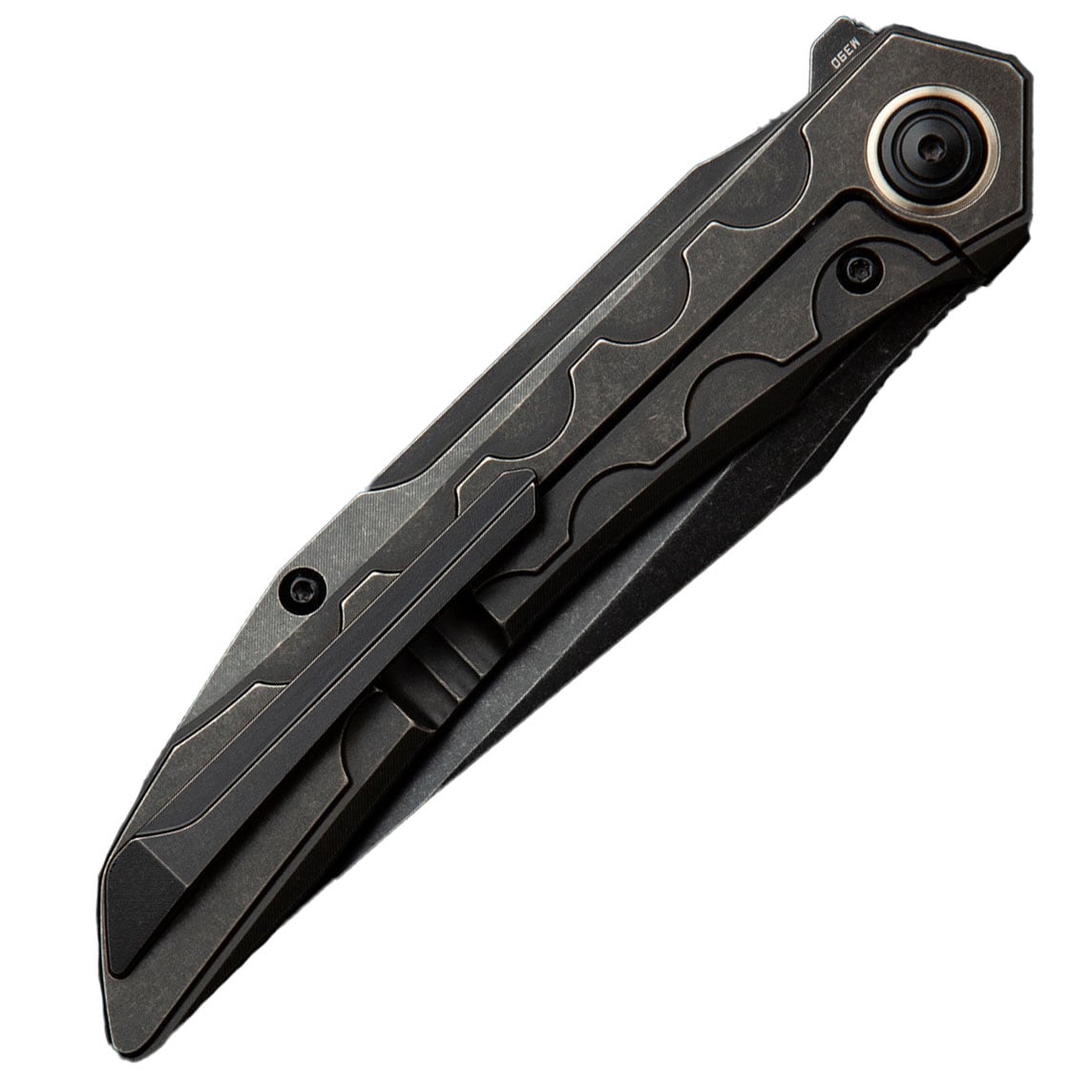 Nóż składany Bestech Knives Samari Black Blade - Black