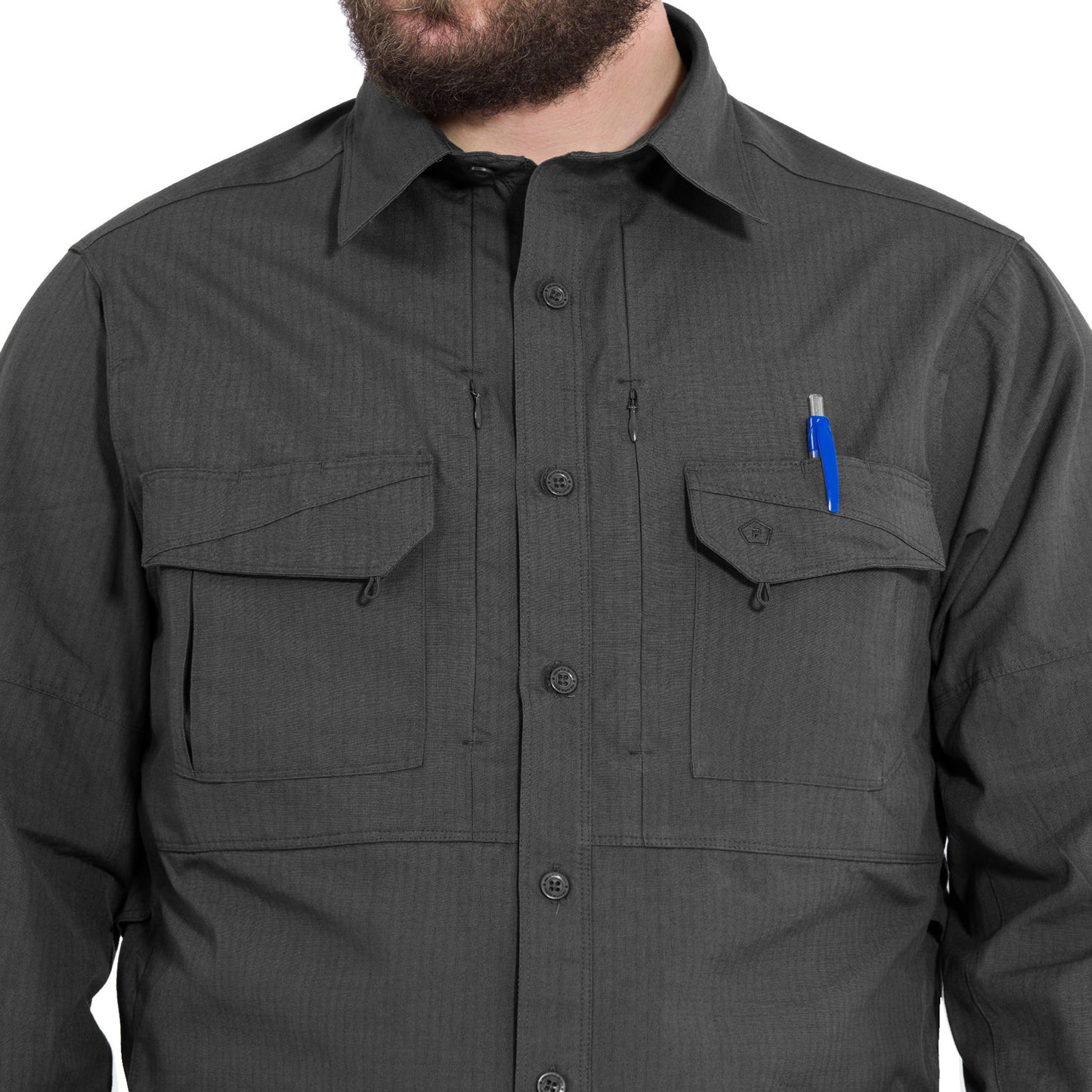 Koszula taktyczna Pentagon Plato Long Sleeve - Black