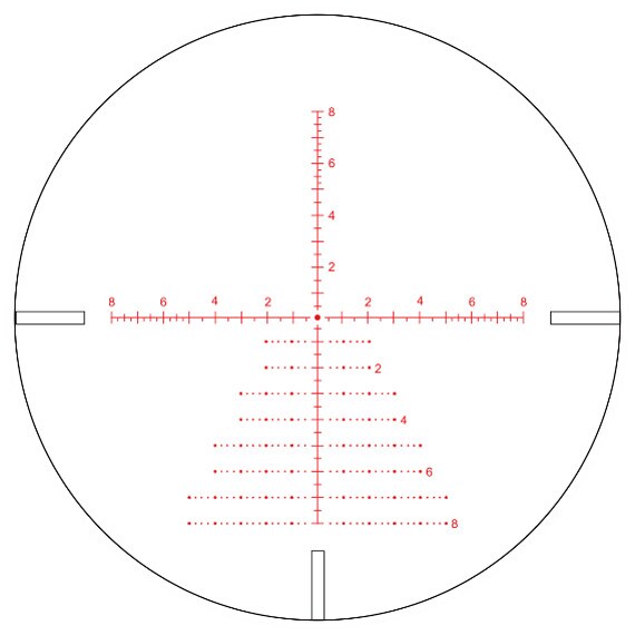 Luneta Vector Optics Continental X8 2-16x44 ED Tactical