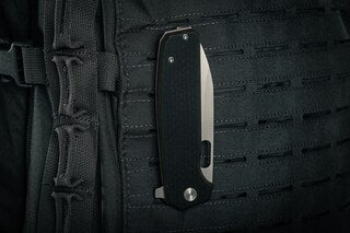 Nóż składany Badger Outdoor D2 Lobo - Black