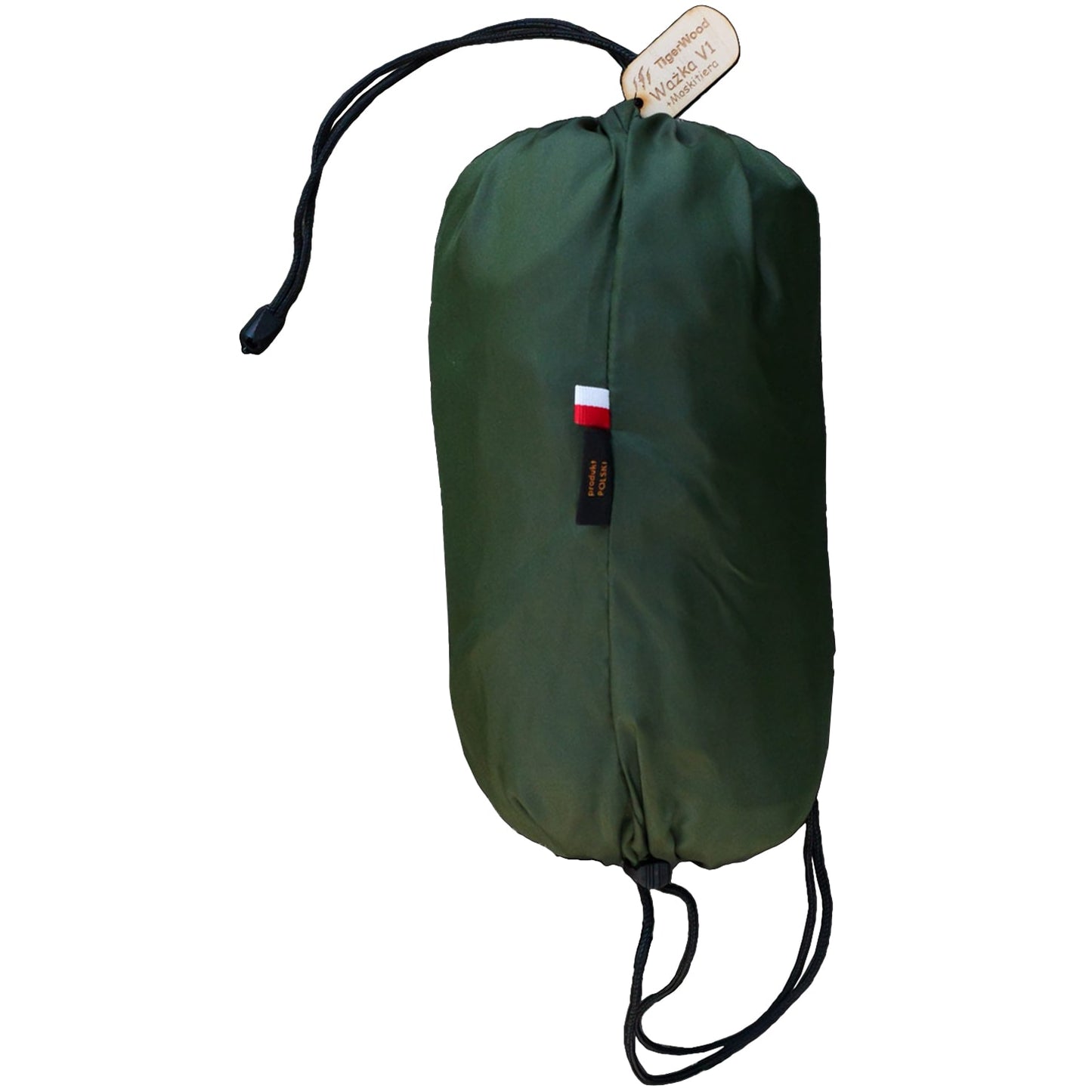 Hamak TigerWood Ważka V1 Double Zip z moskitierą - Green