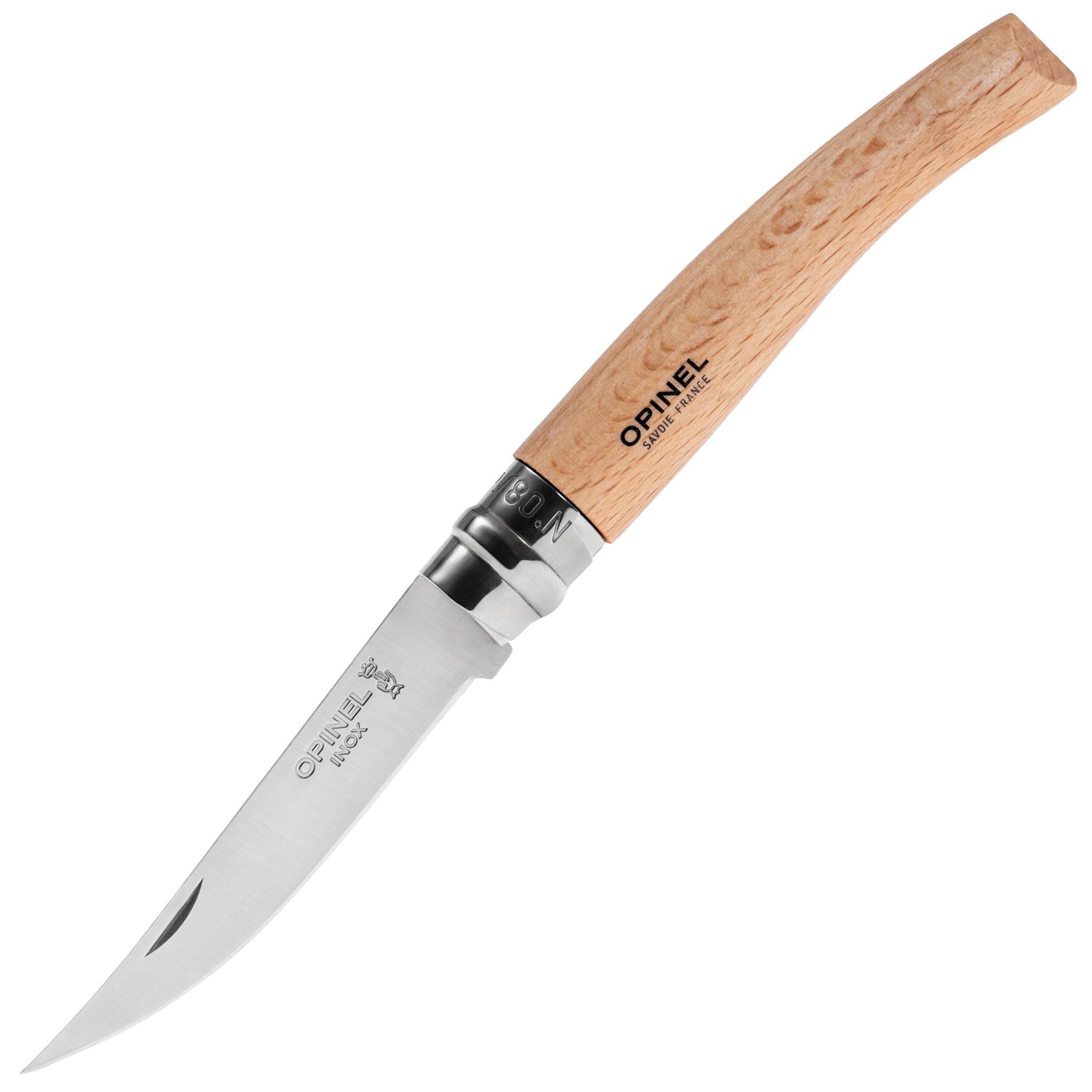 Nóż składany Opinel No.8 Slim Beech