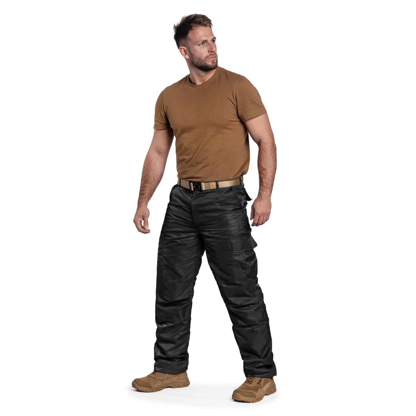 Spodnie ocieplane Brandit Thermo Pants - Black