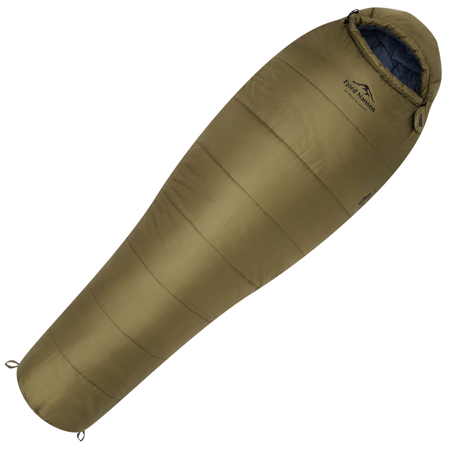Śpiwór Fjord Nansen Kjolen MID 1300 g Olive Drab - lewy