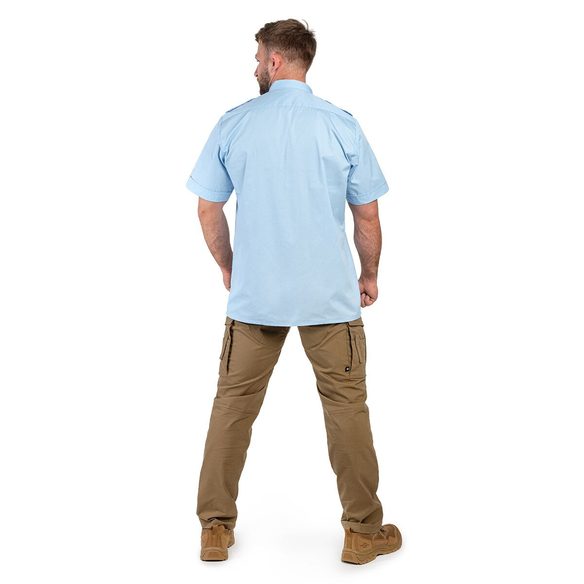 Koszula Mil-Tec Service Short Sleeve Shirt - Light Blue