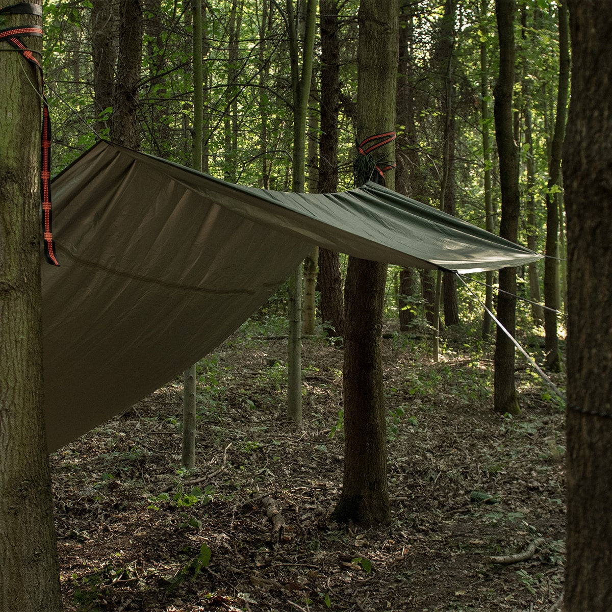 Płachta biwakowa Badger Outdoor X-Thermo Tarp Olive