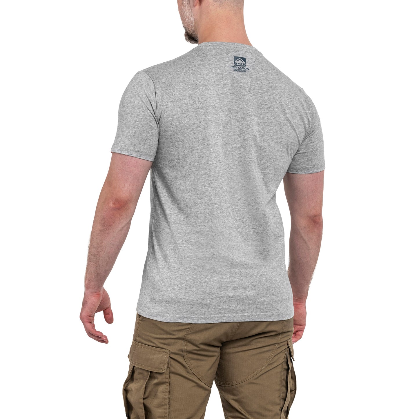 Koszulka T-Shirt Pentagon Ageron "Hashtag" - Grey