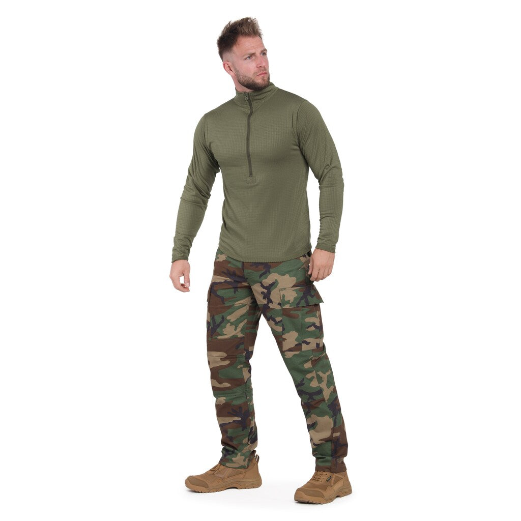 Koszulka termoaktywna MFH US Level II GEN III - Olive