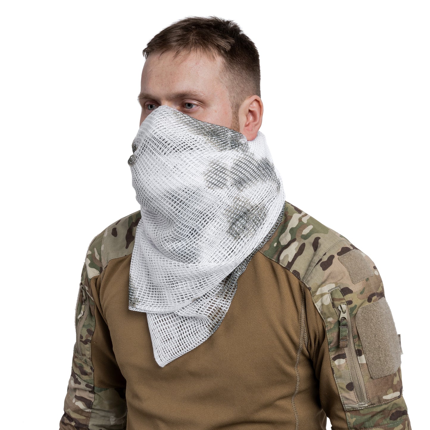 Osobista siatka maskująca Mil-Tec - Snow Camo