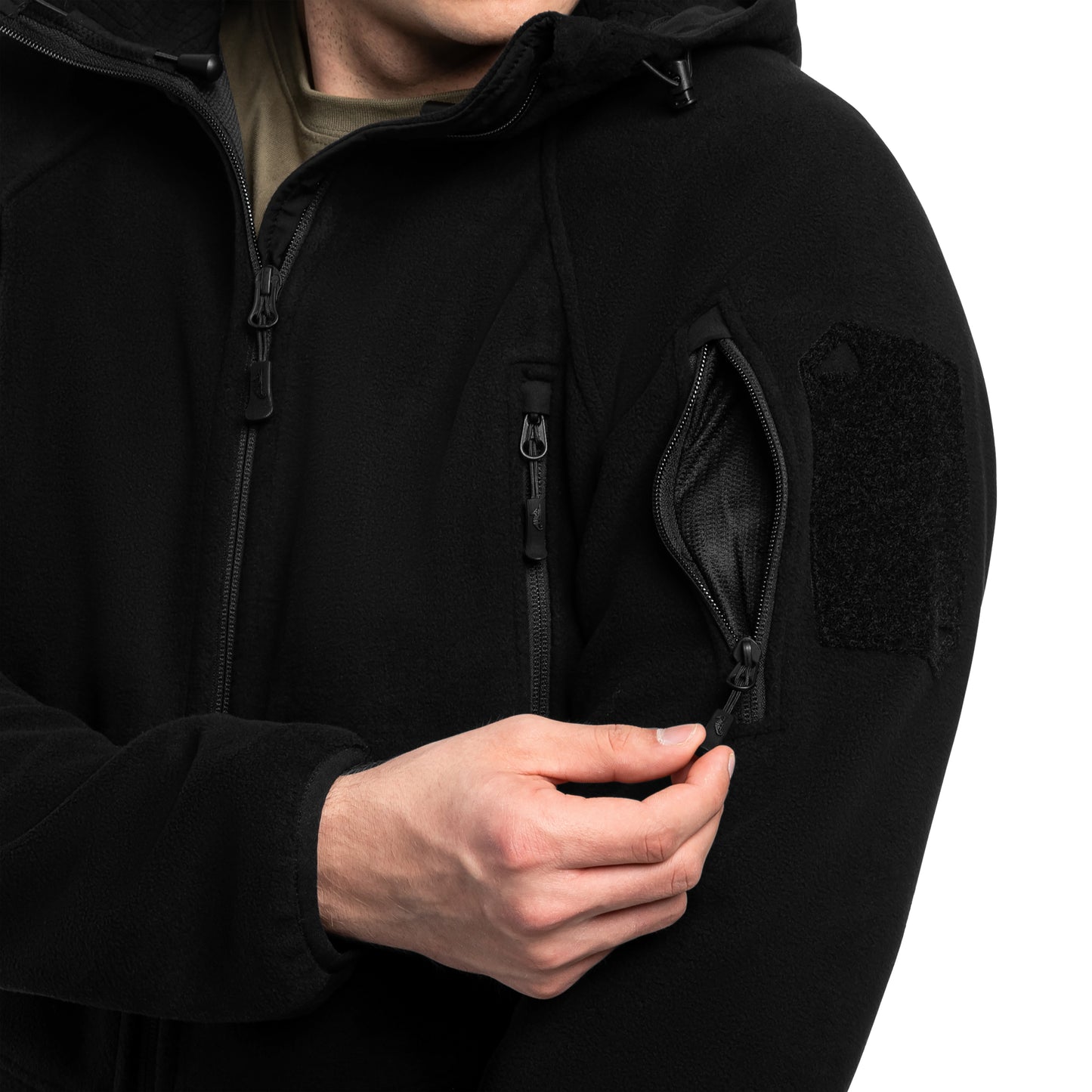 Polar Helikon Patriot Mk2 Hybrid Fleece - Black