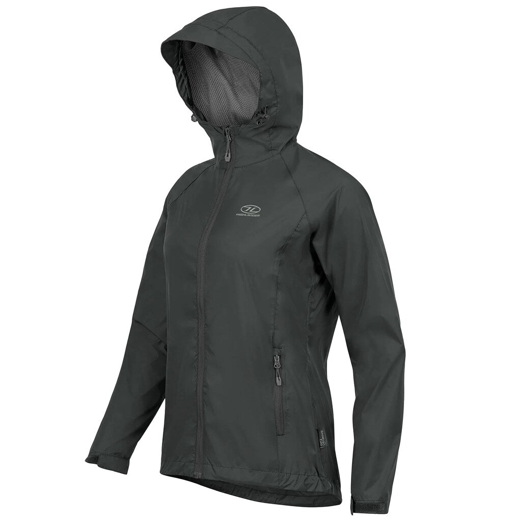 Kurtka damska Highlander Outdoor Stow & Go Pack Away - Dark Grey