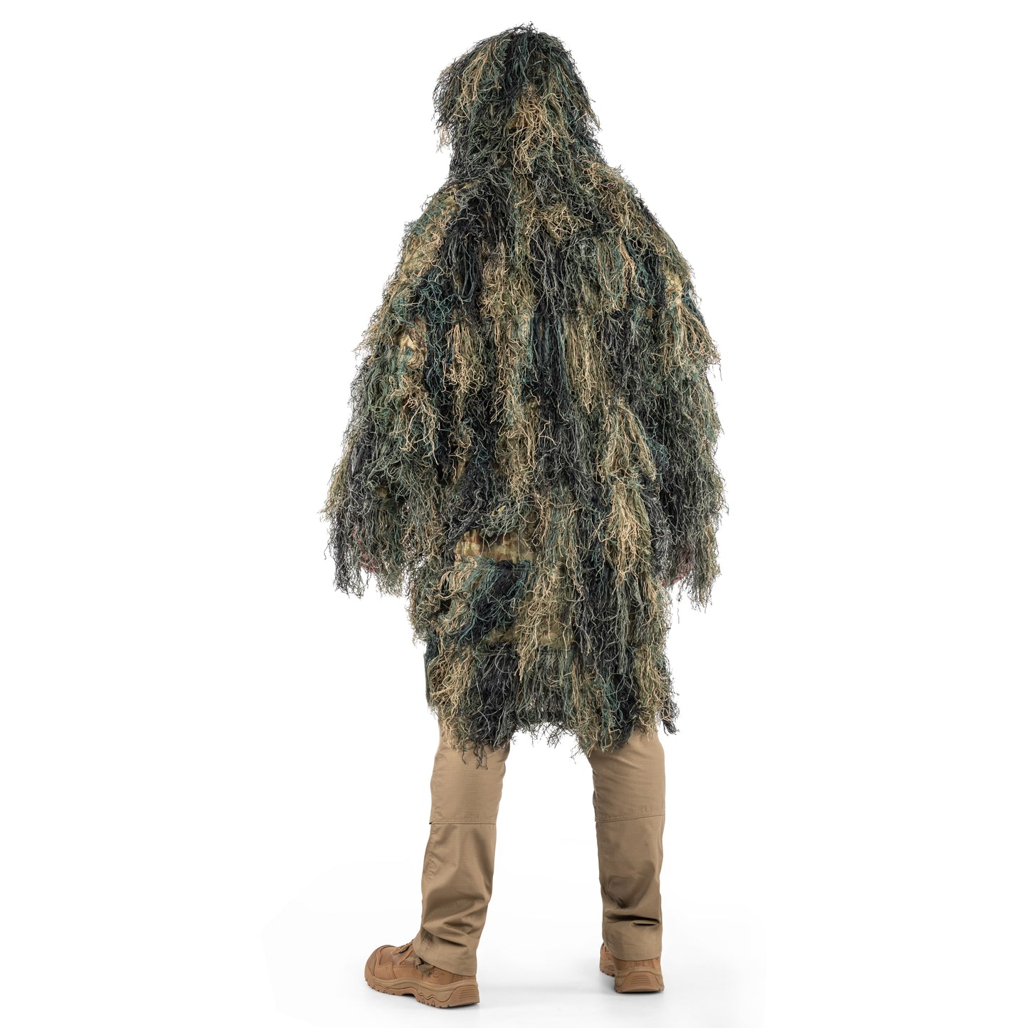 Strój maskujący Mil-Tec Parka Ghillie Anti Fire Pro - Woodland