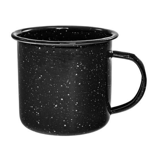 Kubek stalowy Mil-Tec Western 350 ml - Black