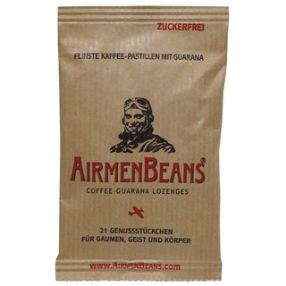 Pastylki kawowe AirmenBeans z guaraną 21 szt.