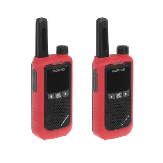 Radiotelefon Baofeng BF-T17 czerwony - 2 szt.