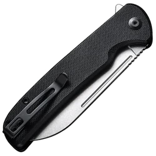 Nóż składany Civivi Chevalier Stonewashed G10 - Black