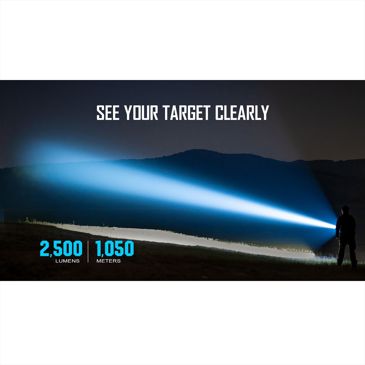 Latarka taktyczno-poszukiwawcza Olight Javelot Pro 2 Black - 2500 lumenów