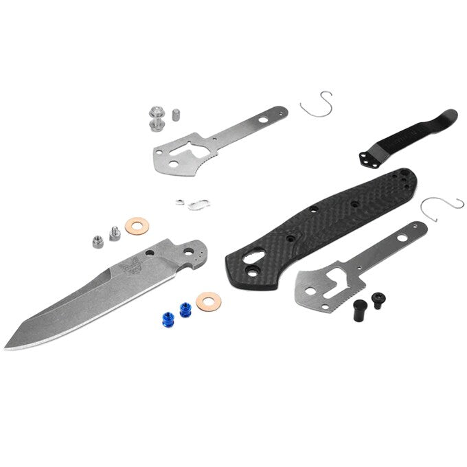 Nóż składany Benchmade Osborne CPM-S90V - Black Carbon