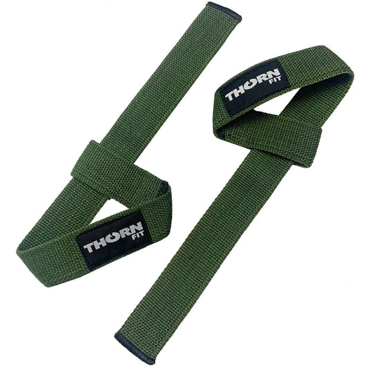 Paski do podnoszenia ciężarów Thorn+Fit - Army Green