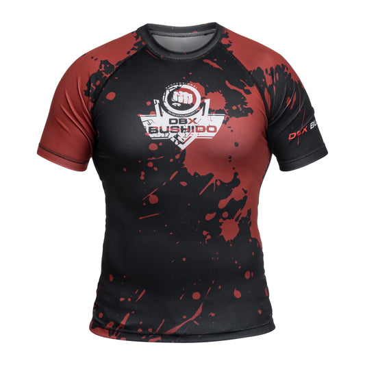 Koszulka T-shirt termoaktywna DBX Bushido Rashguard Blood