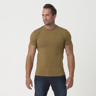 Koszulka T-Shirt Helikon z bawełny organicznej Slim - U.S. Brown