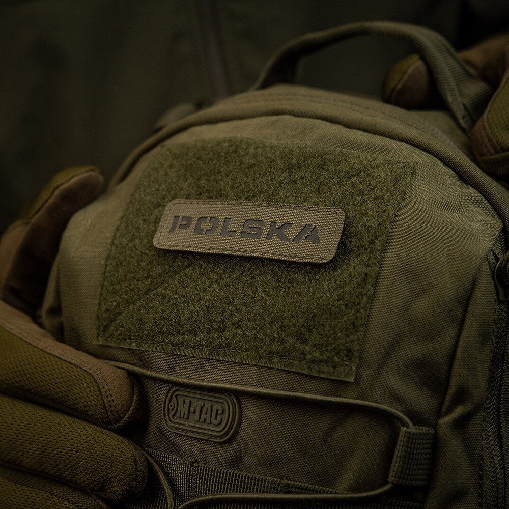 Naszywka M-Tac Polska Laser Cut - Ranger Green/Black