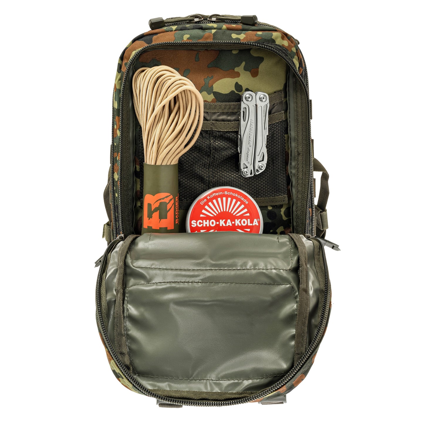 Plecak Mil-Tec Assault Pack Small 20 l - Flecktarn