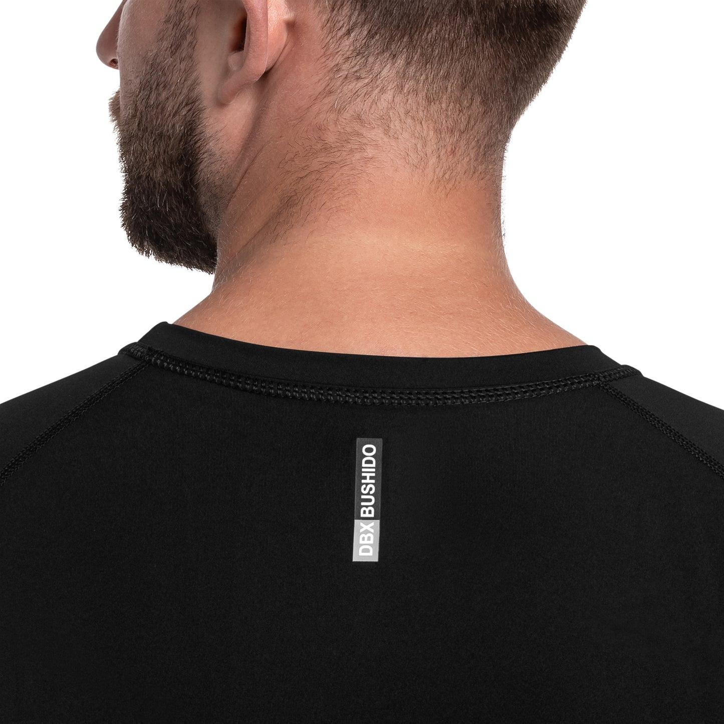 Koszulka DBX Bushido Rashguard Long Sleeve Black RSL - Czarna