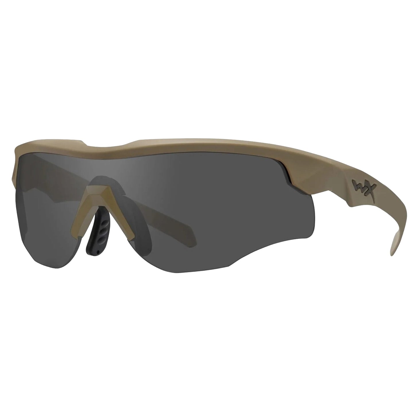 Okulary taktyczne Wiley X Rogue Comm Set 3in1 - Matte Tan