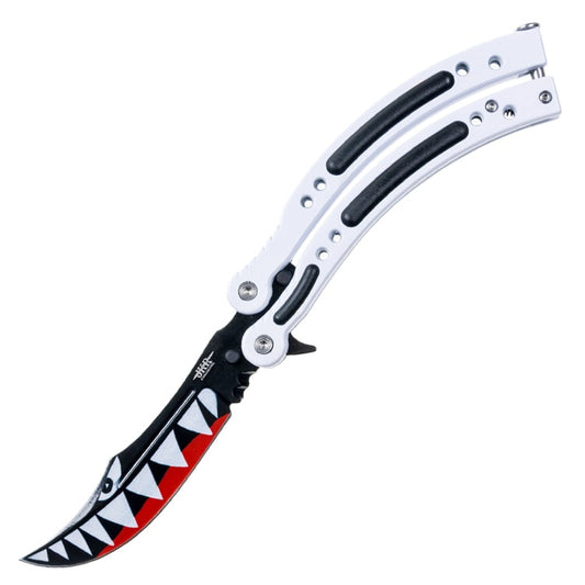 Nóż składany motylek Joker CS:GO White Shark