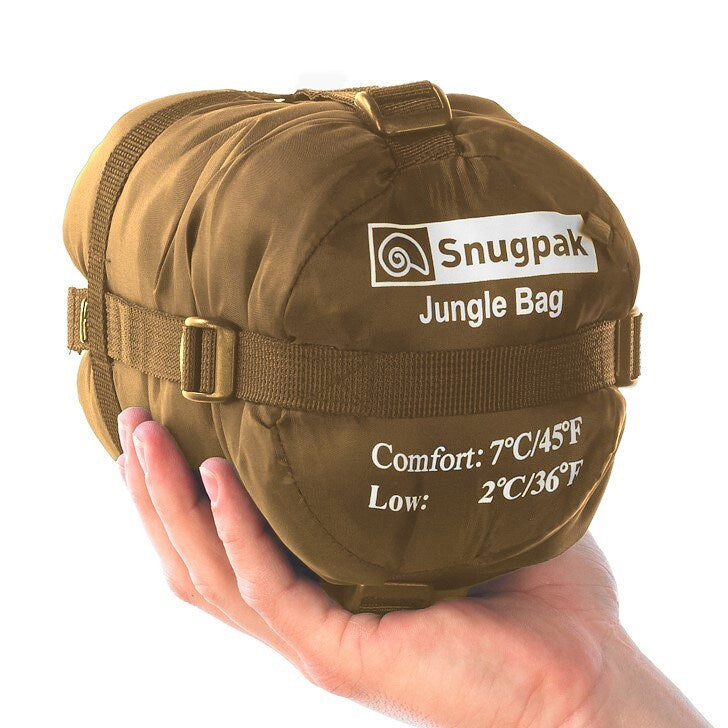 Śpiwór Snugpak Jungle Bag Coyote - lewy