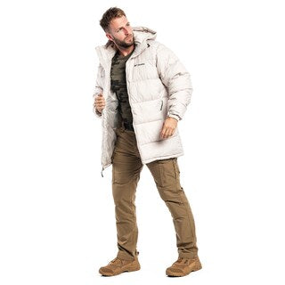 Kurtka Columbia Pike Lake Puffer Parka - Dark Stone