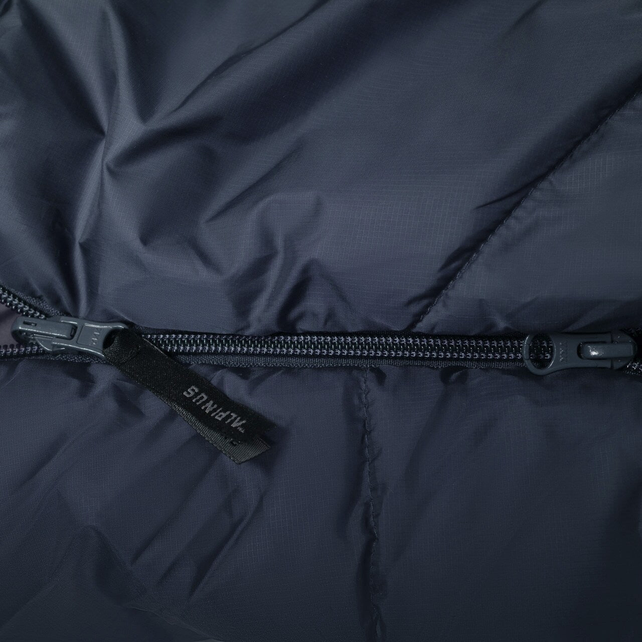 Śpiwór Alpinus Fiber Pro 1100 Prawy - Szary