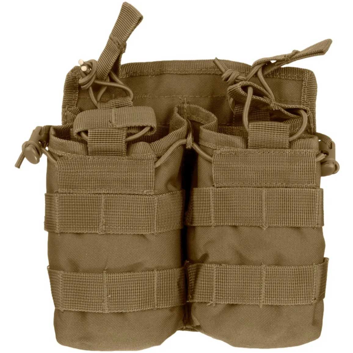 Ładownica podwójna Mil-Tec Open Top Magazine Pouch Coyote