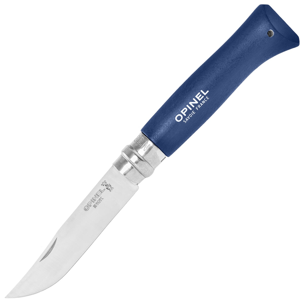 Nóż składany Opinel No.8 Colorama Inox - Dark Blue