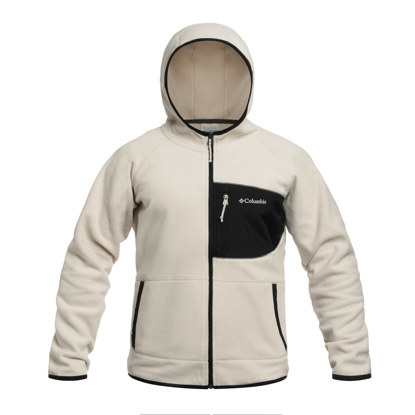 Polar Columbia Fast Trek Overlay Hooded - Dark Stone/Black