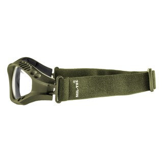 Gogle taktyczne Mil-Tec Commando Goggles Air Pro Clear Olive