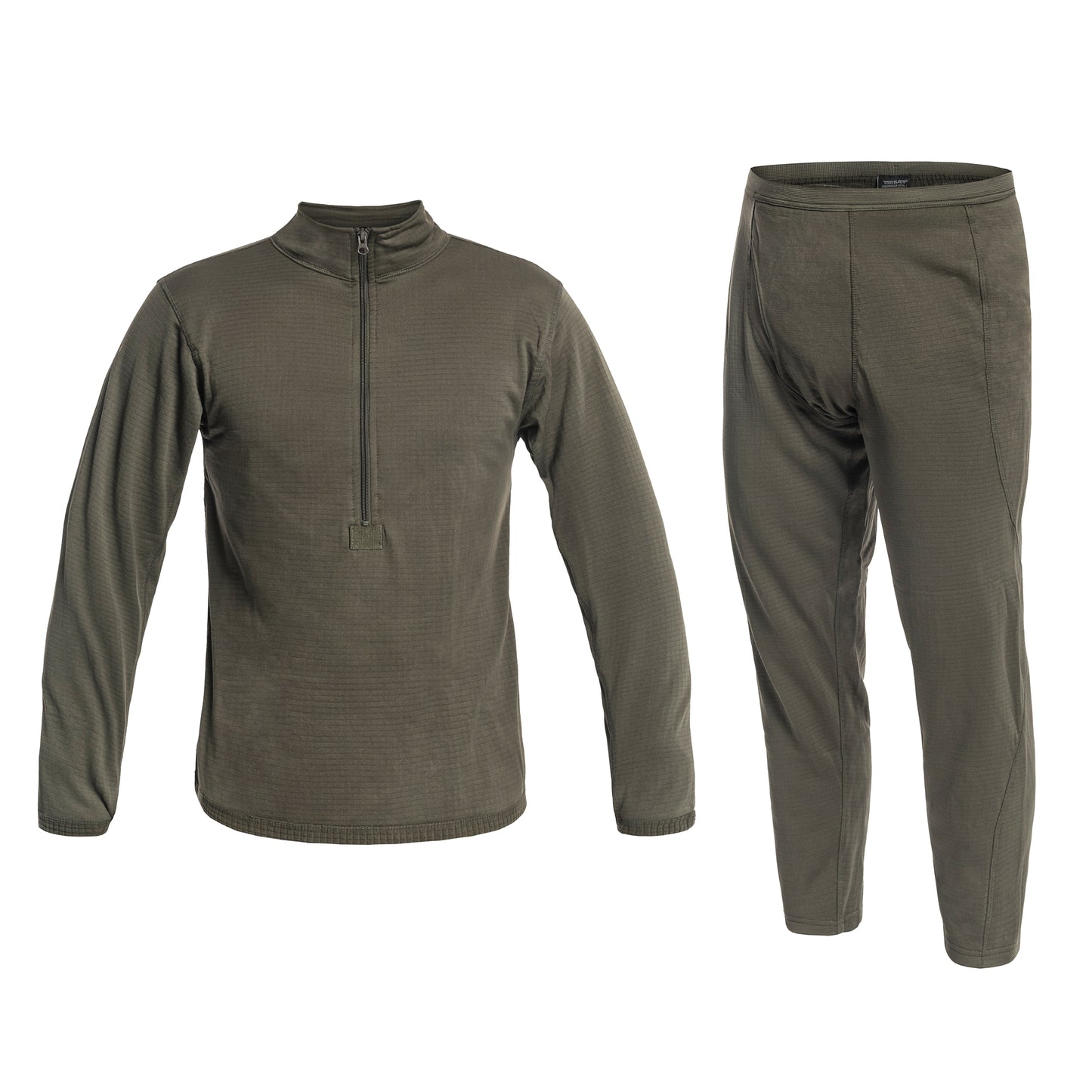 Bielizna polarowa Mil-Tec Teesar Gen. III z zamkiem Olive - komplet