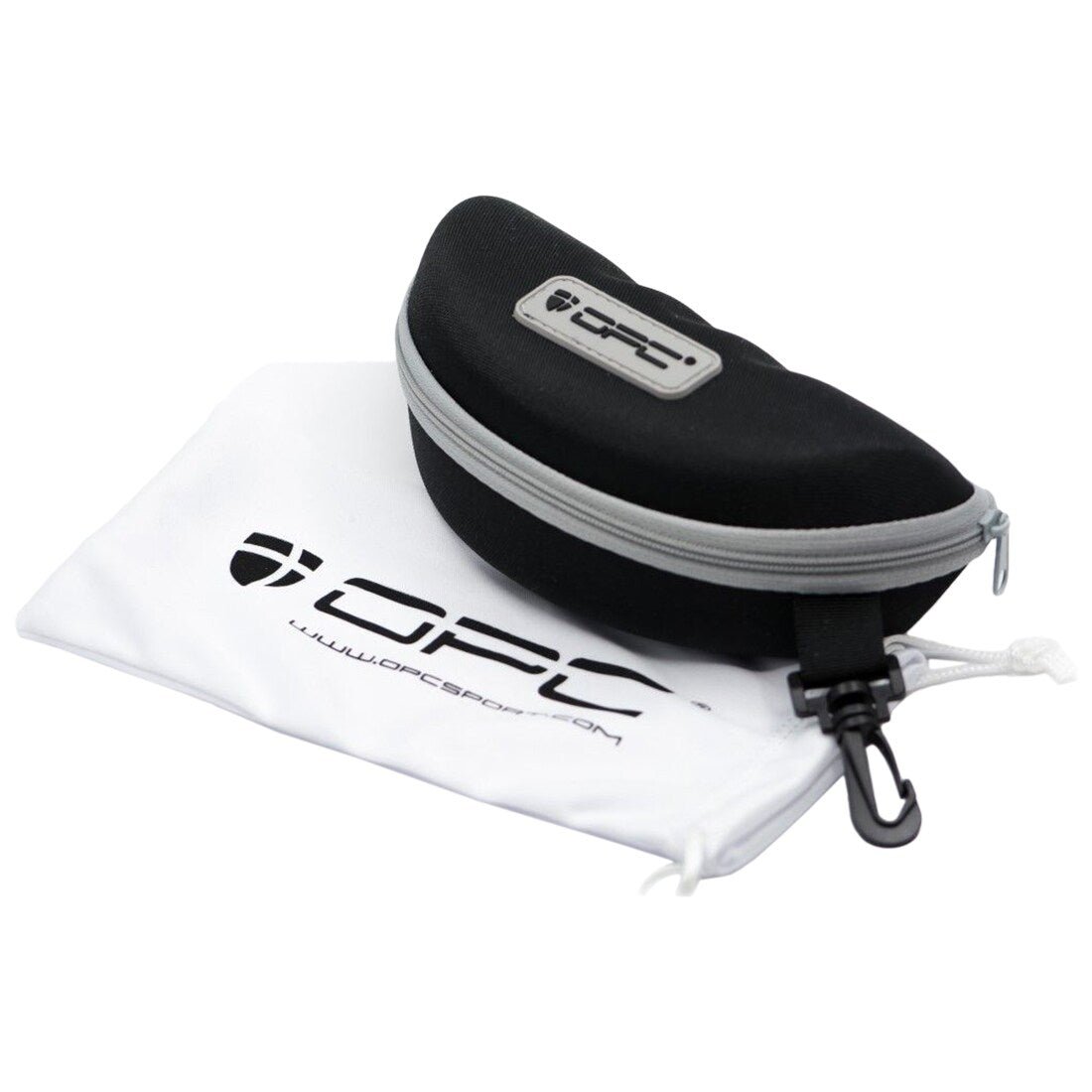Okulary przeciwsłoneczne OPC Sport Everest Matt Black/Green Revo z polaryzacją