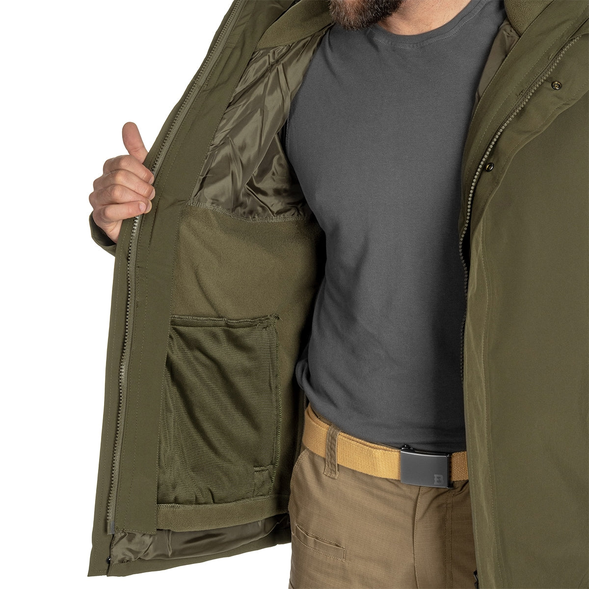 Kurtka Mil-Tec ECWCS Wet Weather Gen.II z podpinką - Ranger Green