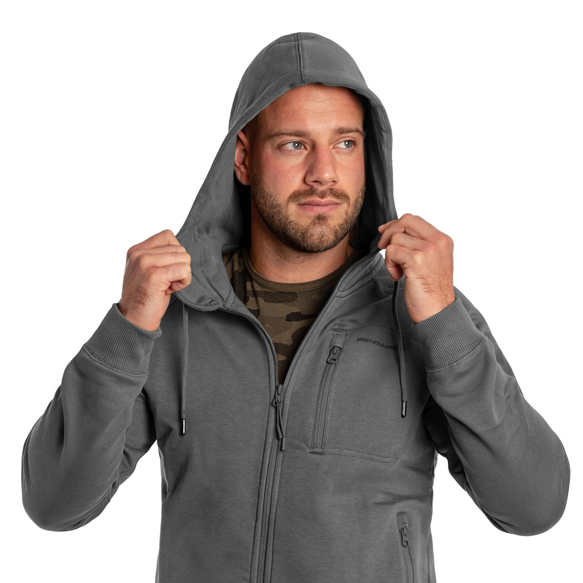 Bluza Pentagon Leonidas 2.0 Tactical Hoodie - Wolf Grey