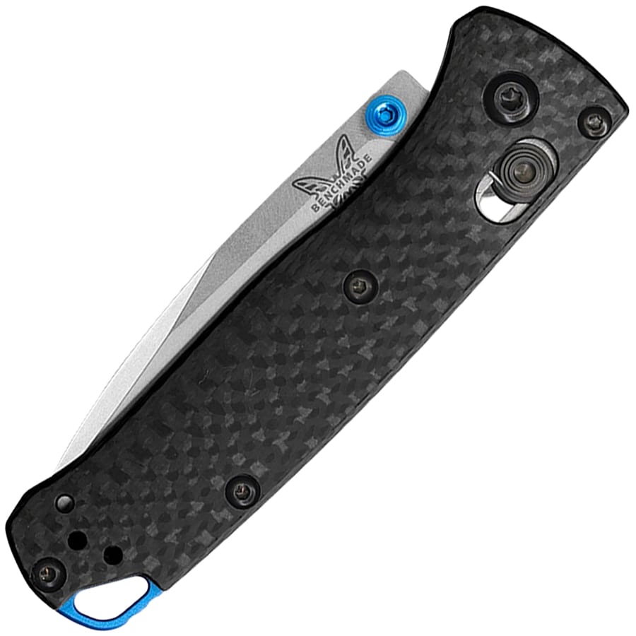 Nóż składany Benchmade Mini Bugout CPM-S90V - Black Carbon Fiber