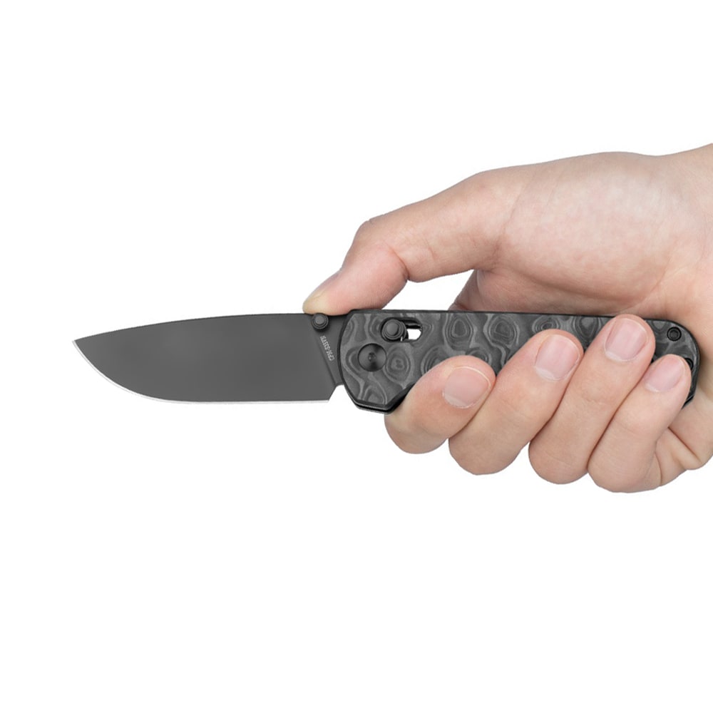 Nóż składany Oknife Rubato 4 Carbon Fiber Black - CPM-S35VN