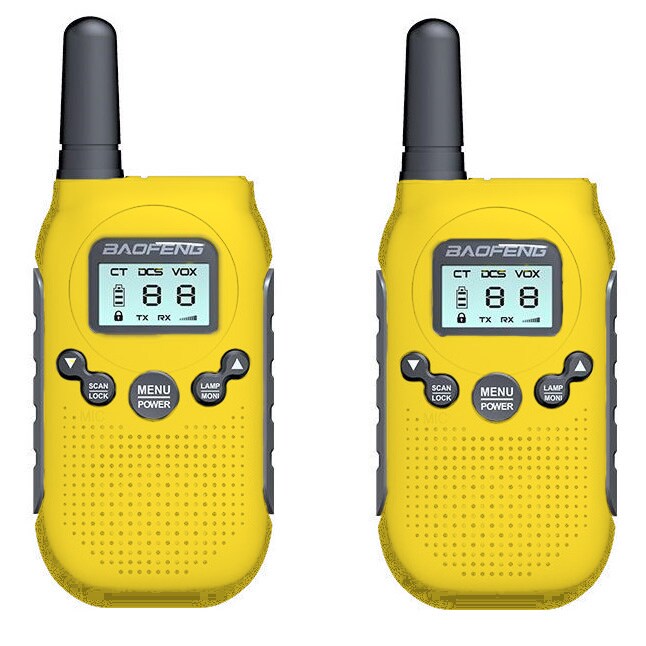 Radiotelefon Baofeng BF-T6 PMR Panda 2 szt. - Yellow