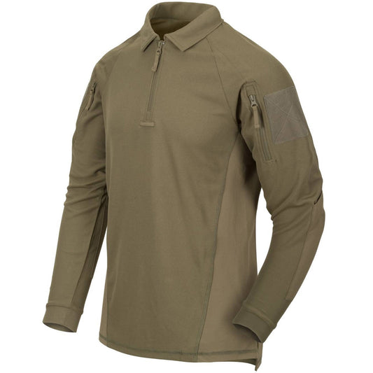 Koszulka polo Helikon Range Long Sleeve - Adaptive Green