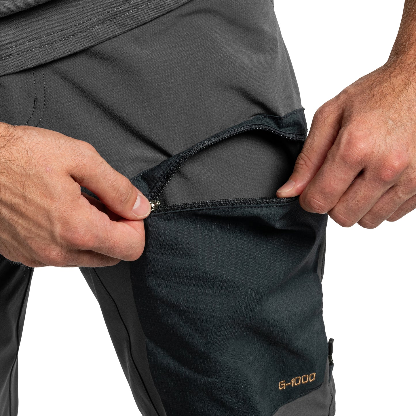 Spodnie Fjallraven Keb Agile - Basalt/Iron Grey