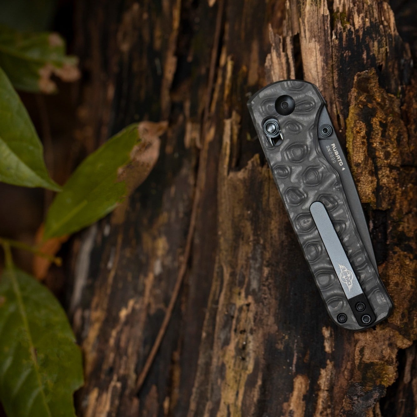 Nóż składany Oknife Rubato 4 Carbon Fiber Black - CPM-S35VN
