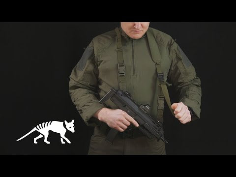 Zawieszenie taktyczne 2-punktowe Tasmanian Tiger Multipurpose Sling MKII - Olive